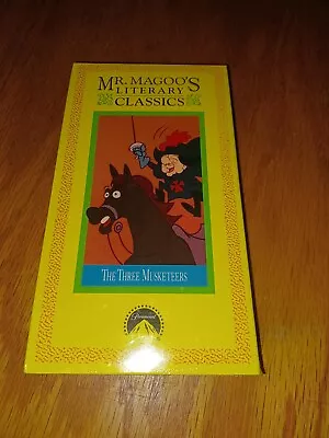 Mr. Magoos Literary Classics 2 - The Three Musketeers (VHS 1991)     • $3