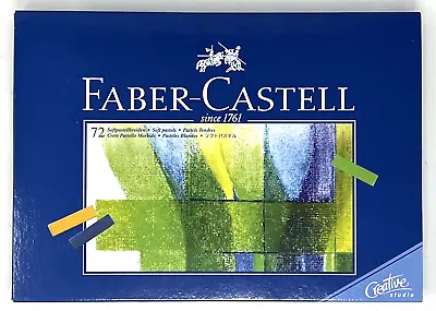 Faber-Castel Creative Studio Soft Pastels 72 Ct Box Open Contents Unused. • $44.99