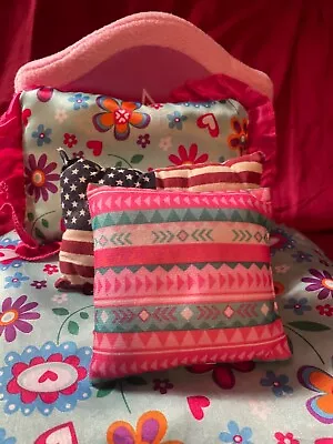 American Girl Plush Doll Bed W My Life Bedding • $10