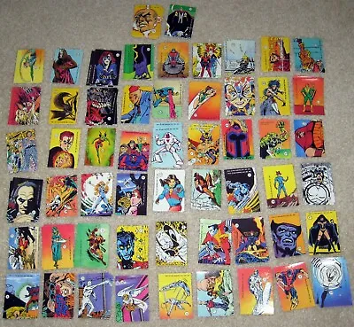 1987 Marvel History Of The X-Men Comic Images Sticker Set II Singles - U-Pick • $1.75