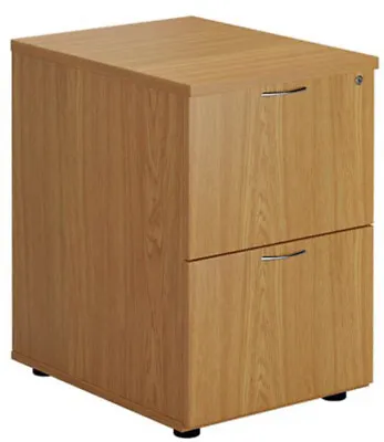 First 2 Drawer Filing Cabinet 465x600x730mm Nova Oak KF79916 • £224.51