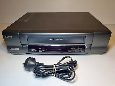 Sanyo VHR-610 VCR - VHS Player - TESTED & WORKING - NO REMOTE  • $60