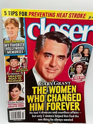 Closer Gary Grant The Women Who Changed Him Forever Robert Redford Favorite Memo • $5.99