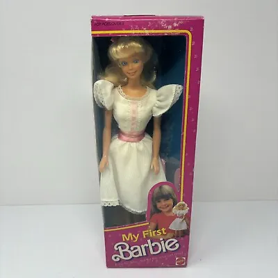 My First Barbie Doll Easy-to-Dress Mattel 1984 #1875 NEW • $59.99