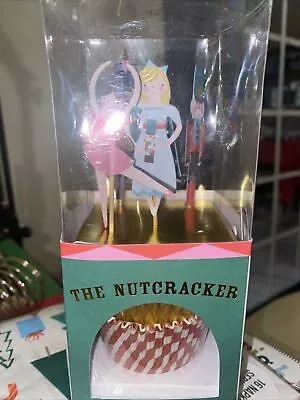 Meri Meri The Nutcracker Cupcake Kit 24 Liners & 12 Toppers Christmas  • $8.99