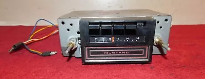 1971 Mustang Fastback Mach 1 Boss Coupe Convertible ORIG AM 8-TRACK RADIO STEREO • $499