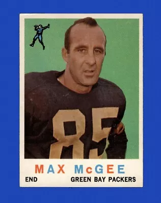 1959 Topps Set-Break #  4 Max McGee RC VG-VGEX *GMCARDS* • $10.24