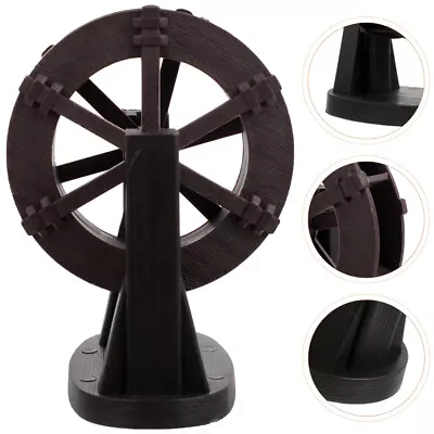Zen Meditation Water Fountain Fish Stand Feng Shui Wheel Dining Table • £11.15