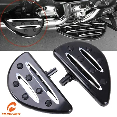 Rear Passenger Floorboards Floor Boards Foot Pegs For Harley Touring FLHX Dyna • $49.77