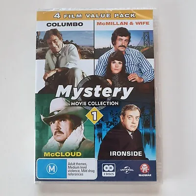 COLUMBO McMILLAN & WIFE McCLOUD IRONSIDE (DVD 2-Disc) PAL Region 4 (Mystery) • $18.89