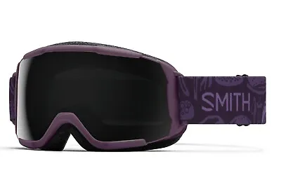 Smith Grom Youth Snow Goggles Amethyst Mushrooms ChromaPop Sun Black Lens New • $90