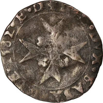[#890206] Coin France Charles Emmanuel I Parpaiolle 1582 Bourg-en-Bresse V • $103.56