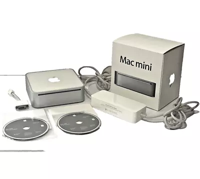 2009 Apple Mac Mini Core 2 Duo 2.0GHz 1GB 120GB HDD Silver A1283 • $64.99