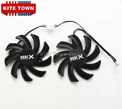 NEW Cooling Fan For Video Graphics Card Sapphire HD6850 HD7870 R9 270 R9 280 • $12.59