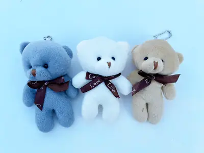 Mini Soft Toys Plush Stuffed Animal Teddy Bear A Set Of 3 • $9.90