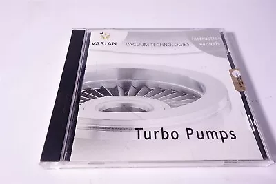Varian Vacuum Technologies Turbo Pumps System Manuals • $49