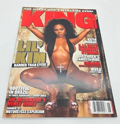 KING Magazine Featuring LIL' KIM  Harder Than Ever  (May-June 2003)  • $24