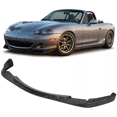 [SASA] Fit For 2001-2005 Mazda Miata MX5 NB Mk2 GV PU Front Bumper Lip Splitter • $83.05