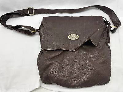 VINTAGEDOLCE & GABBANA VTG Women’s Brown Leather SATCHEL/ Bag Made In Italy • $40