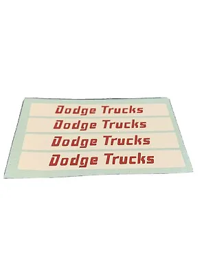 Matchbox Lesney Kingsize K-16 Dodge Twin Tipper Decal Set • $14.97