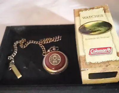 COLEMAN Quartz Pocket Watch With Original Box • $45