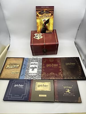 Harry Potter Years 1-5 DVD Trunk Chest Movie Box Set W/ Interactive Game • $19.95