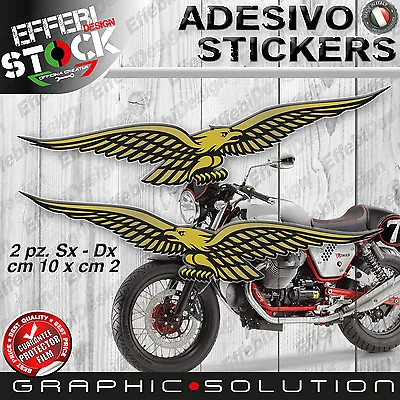 Stickers/Stickers Compatible Eagles Moto Guzzi Nevada V7 V9 Stelvio Norge Race • $5.51