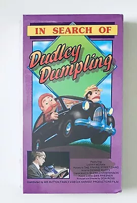 In Search Of Dudley Dumpling (1984) VHS  Mr. Button - New Sealed • $14.95