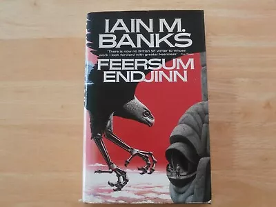 Sci-Fi Iain M. Banks Feersum Endjinn Orbit First Edition (1994) SIGNED COPY • £4.95