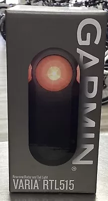 Garmin Varia RTL515 Rear Radar And Tail Light • $100