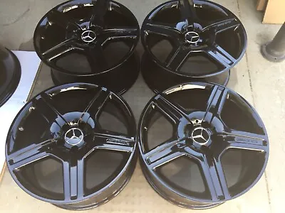 19  Black S550 S600 Cl550 Cl600 S65 Mercedes Amg Oem Factory Wheels Tires Sensor • $2396