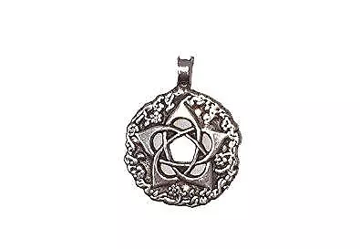 Garden Pentagram Amulet Talisman Pendant Wicca Pagan • £6.99