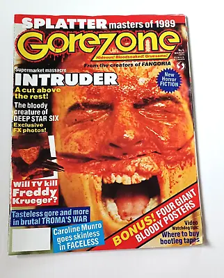 $17.99 • Buy Gorezone Magazine #6, March 1989, O'Quinn Studios