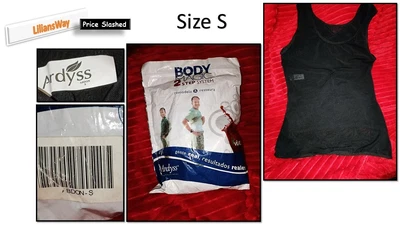 £35 • Buy Ardyss AbdoMEN Body Shapewear/Belly Fat Management VEST For Men In BLACK Size S