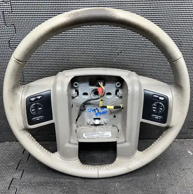 ⭐ OEM 2008-2016 Ford F250 F350 Leather Steering Wheel W/ Climate Control Switch • $129.99