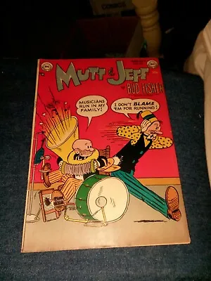 MUTT AND JEFF #58 DC Comics 1952 Precode Bud Fisher Art GOLDEN AGE Comic Strip  • $28.60