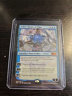 MTG Teferi Master Of Time Core Set 2021 075/274 Regular Mythic • $5