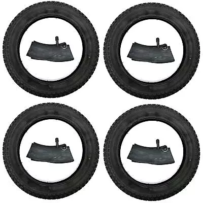 4x Tires + Hose AV 12.5x1.75x2.25  Bicycle Stroller Puky Scooter 47-203 • £28.55