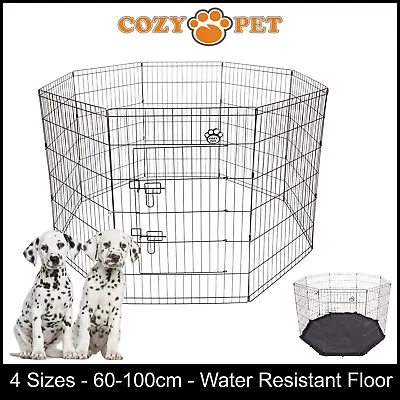 £46.99 • Buy Playpen By Cozy Pet Dog Rabbit Puppy Play Pen Cage Folding Run Crate Guinea Pig