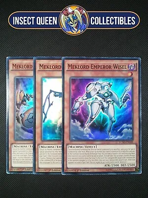 Meklord Emperor Granel Skiel Wisel LC5D 1st Edition Super Rare SET Yu-Gi-Oh! • $7.46