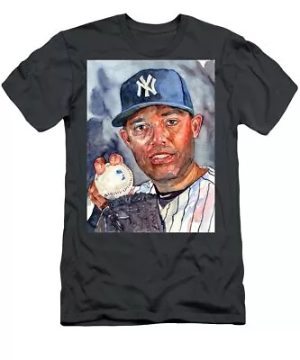 Mariano Rivera Portrait T-Shirt Unisex T-Shirt Gift For Fan S-5Xl • $25.99