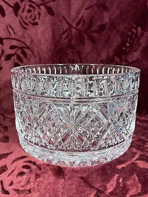 Crystal Bowl Dublin 8.5 Diameter Shannon Crystal By Godinger • $18