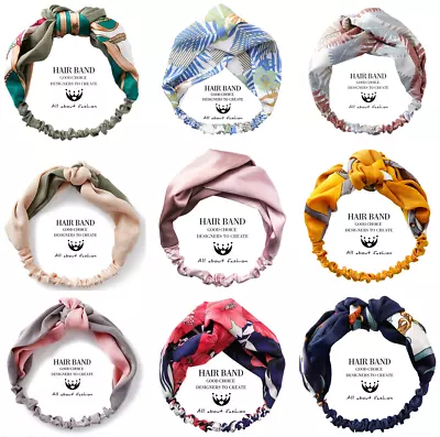 Knotted Fashion Hair Bands Turban Twist Knot Head Wrap Twisted Head Bands 2024 • $5.99