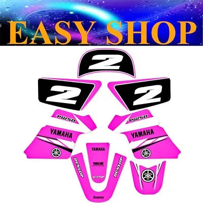 3M Pink Stickers Decal Kit FOR Fairing YAMAHA PEEWEE 50 PW50 PY50 PIT DIRT BIKE • $26.92