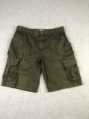 Vintage Nike ACG Cargo Shorts Mens 36 All Conditions Gear Green Hiking 90s Y2K • $13.72