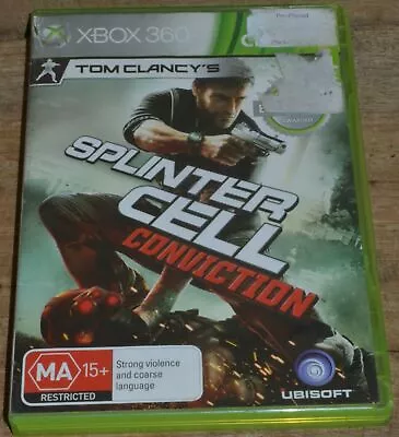 Tom Clancy's Splinter Cell Conviction Xbox 360 • $10