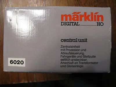 Marklin #6020 Central Unit For Digital Controltested And Working As It Should • $25