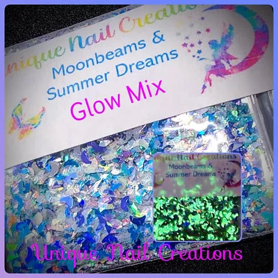 Limited Edition GlitterMix~GLOW SUMMERDREAM~Nail Art/Body Glitter/festival/Slime • $3.36