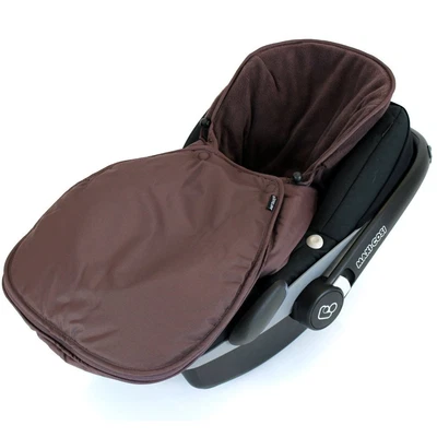 £12.95 • Buy Deluxe Brown Footmuff Fits Car Seat Mode On Bugaboo Bee Camelon