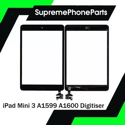 IPad Mini 3 A1599 A1600 Digitiser Touch Screen Self Adhesive HOME BUTTON UK • £7.99